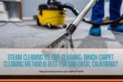 carpet cleaning methods compared in San Diego