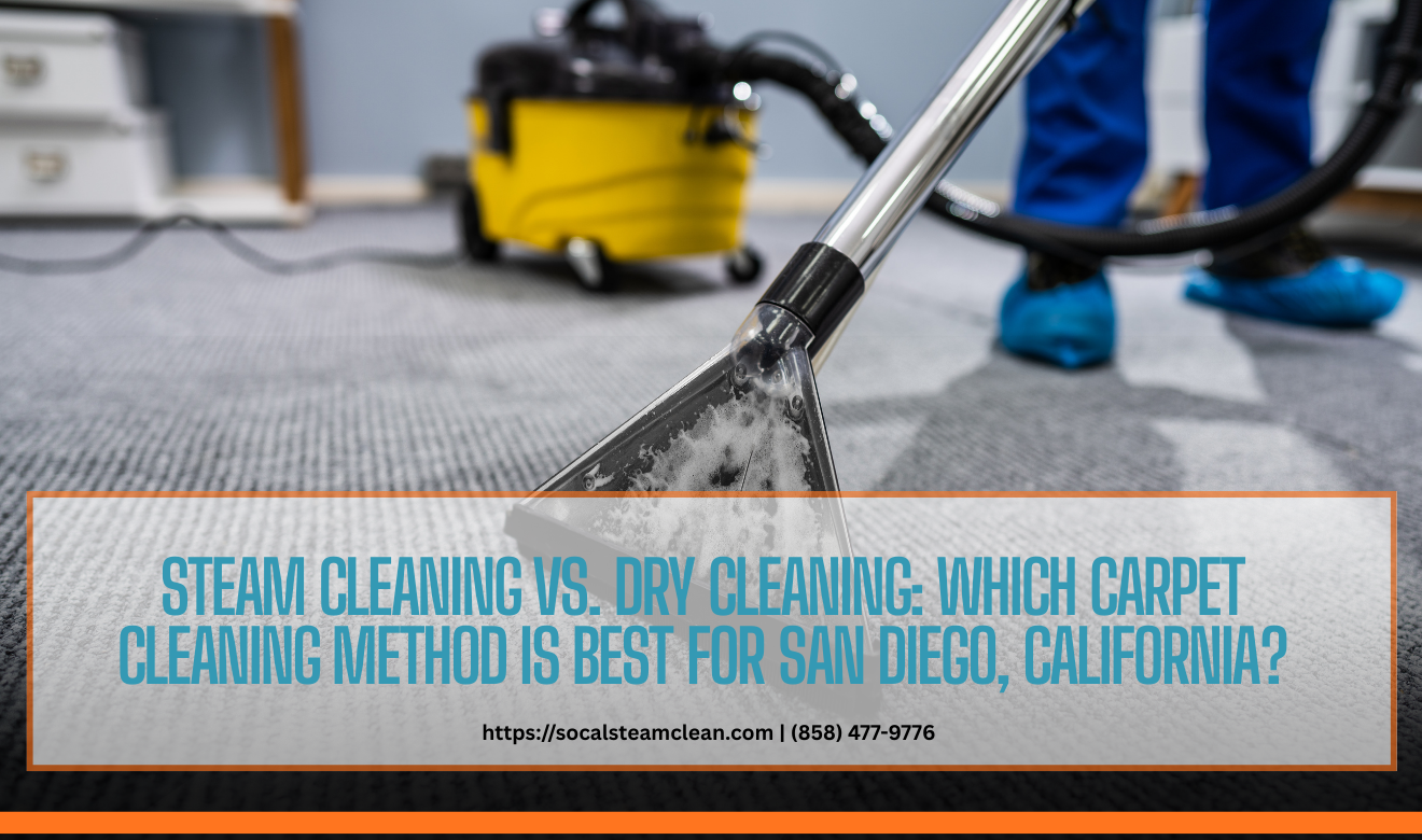 carpet cleaning methods compared in San Diego