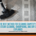 best carpet cleaning methods explained