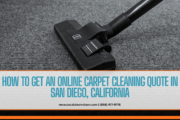 carpet cleaning quote online San Diego