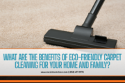 why choose eco-friendly carpet cleaning