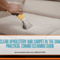 upholstery and carpet cleaning combo