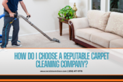 tips for choosing a carpet cleaning company