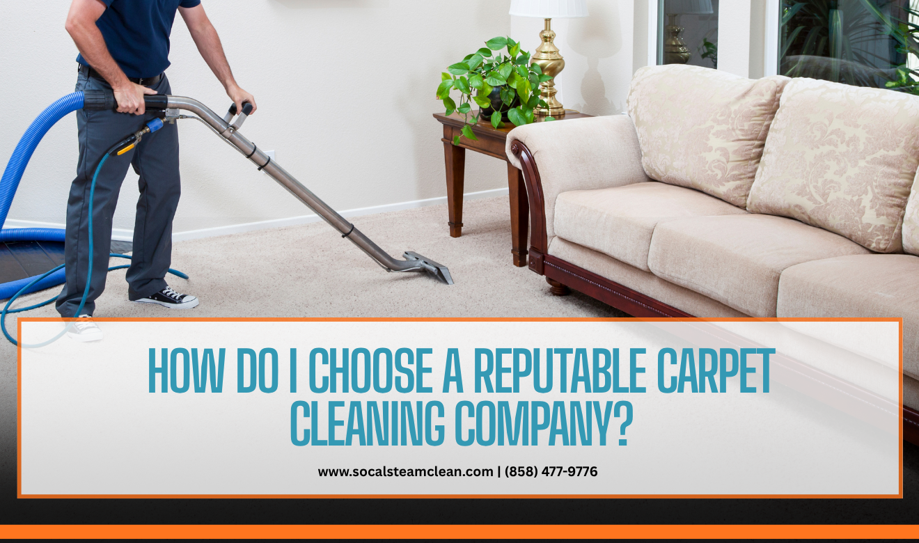 tips for choosing a carpet cleaning company