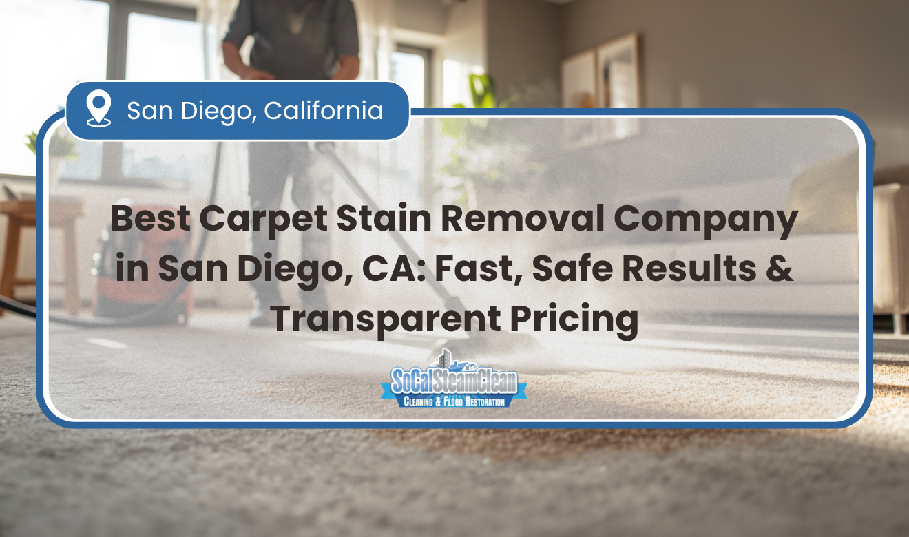 carpet stain removal company San Diego